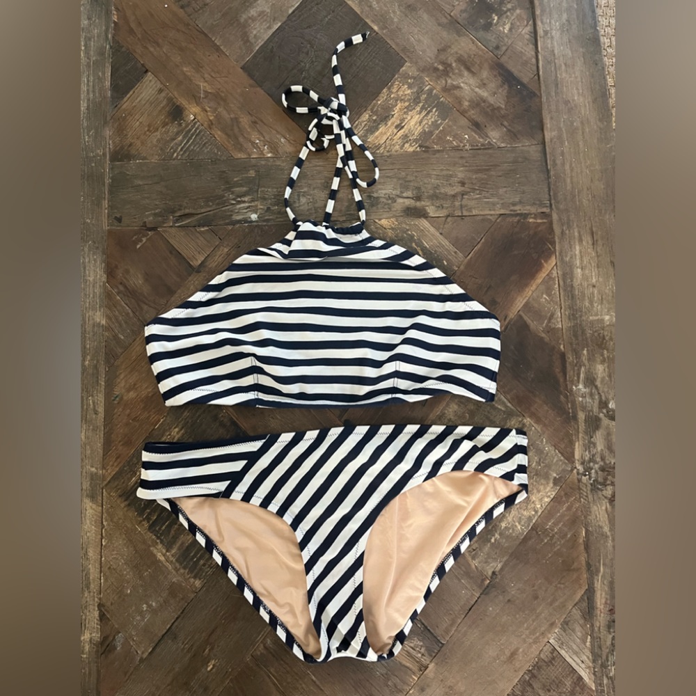 J. Crew High Neck Bikini size Medium